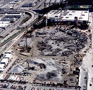 Kingdome rubble