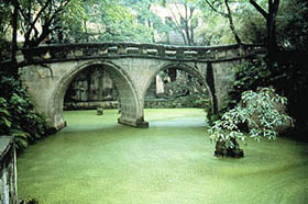 A bridge in Eling Park