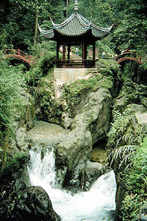 Pavilion on Mount Emei