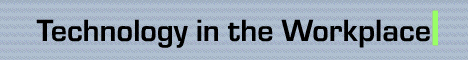 Technology in the Workplace banner