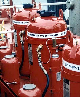 LVS Liquid Agent Fire Suppression System