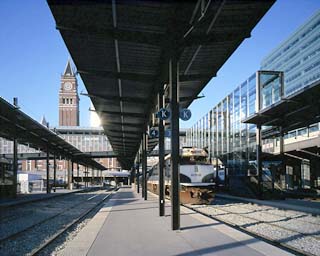 King Street Station platforms and canopies 