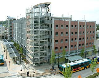 Renton's new parking garage 