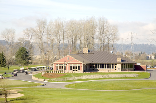 golf clubhouse. Photos courtesy of Pacific