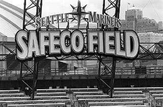 Safeco Field sign