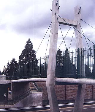 Padden Parkway pedestrian bridge