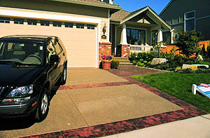 Meriweather House concrete