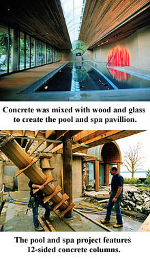 Pool and spa