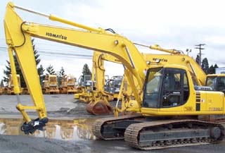 Komatsu 200LC excavator