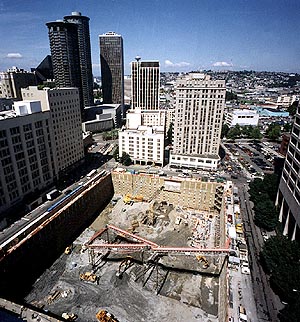 Pacific Place excavation