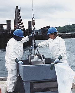 Weston employees at work.