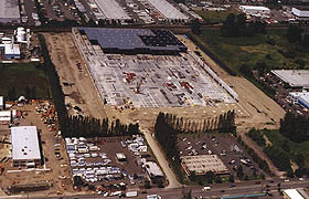 Steel manufacturing facility cleanup