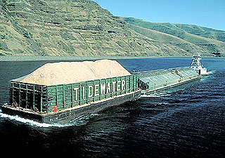 Snake River barge