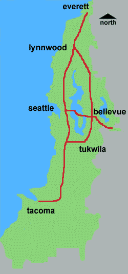HOV map