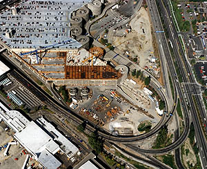 SeaTac airport parking terminal