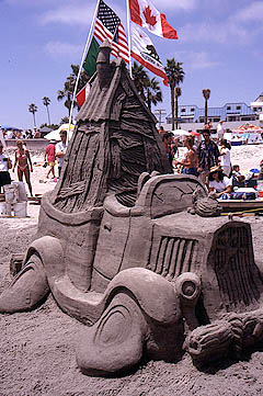 Sand castle jalopy