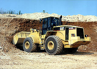 Caterpillar wheel loader