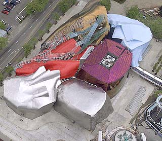  Experience Music Project aerial view