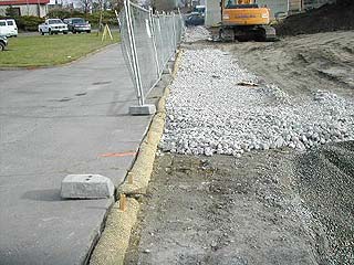  recycled concrete instead of gravel
