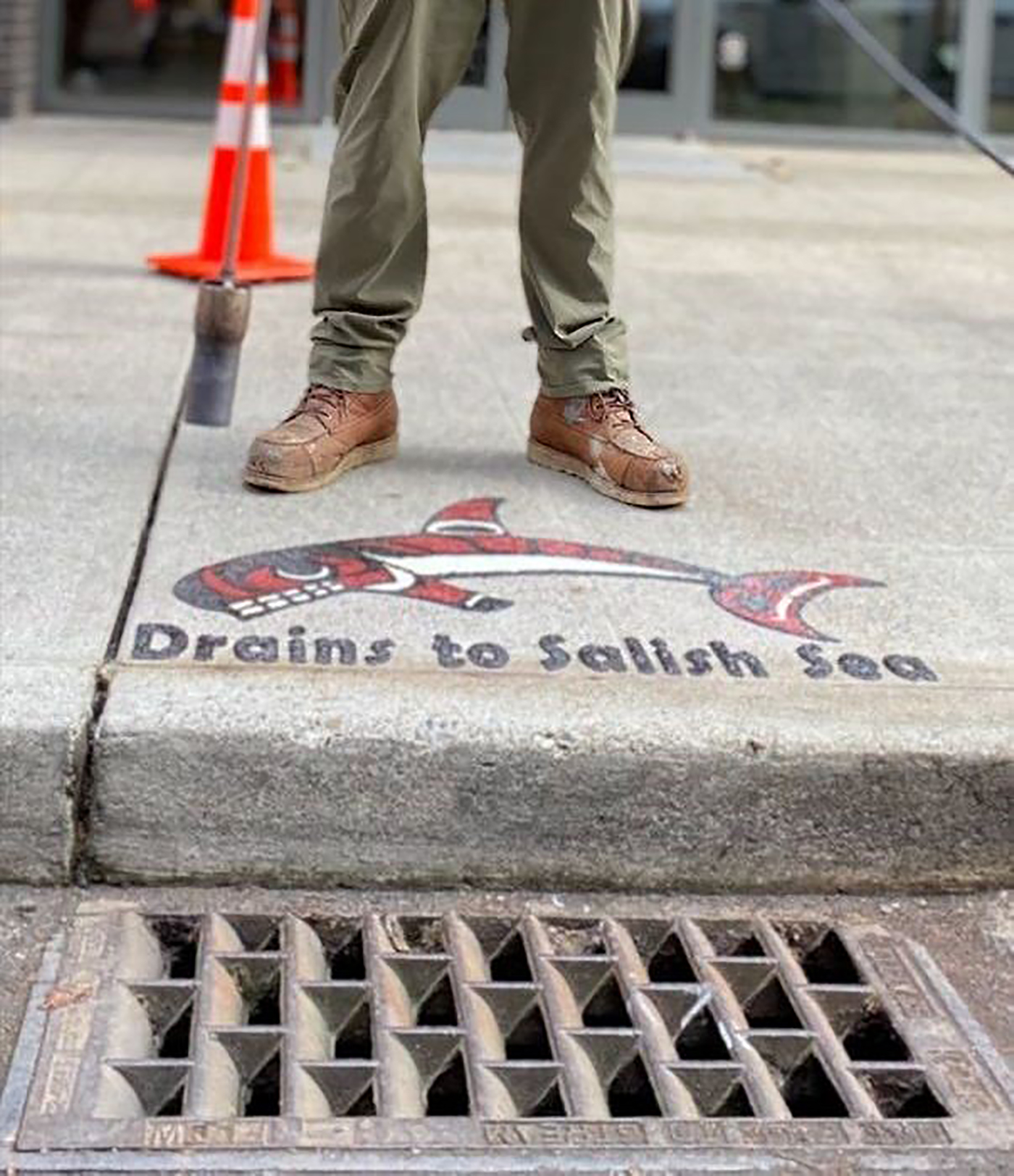 Seattle DJC.com local business news and data - Architecture and Engineering - Rain drain mural ...